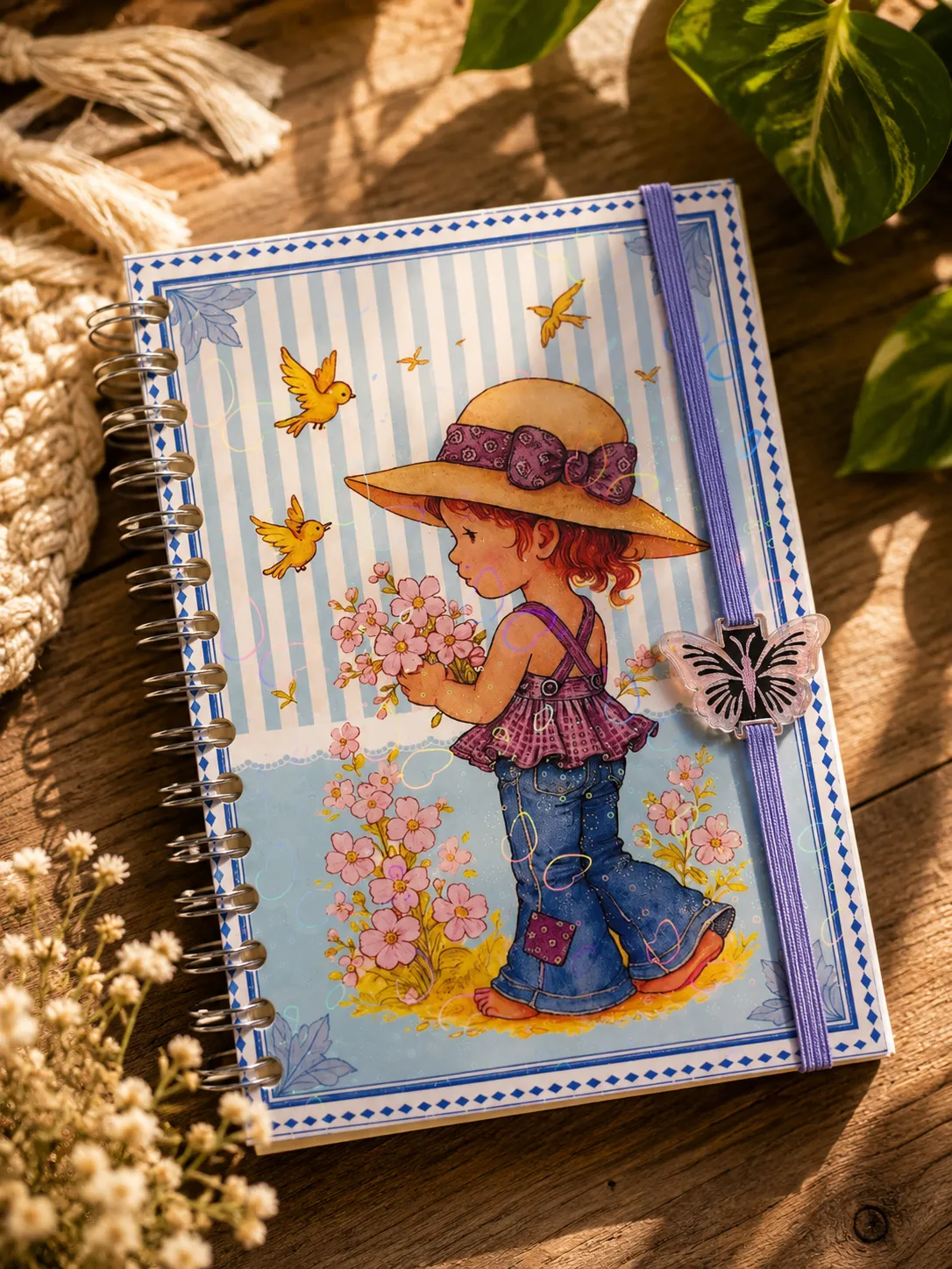 Agenda vintage personalizada