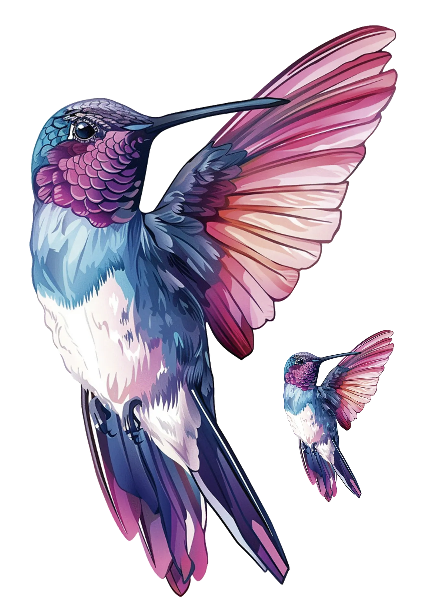 Ilustración de picaflor